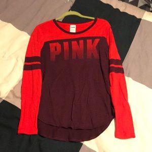 Victoria secret pink longsleeve tee